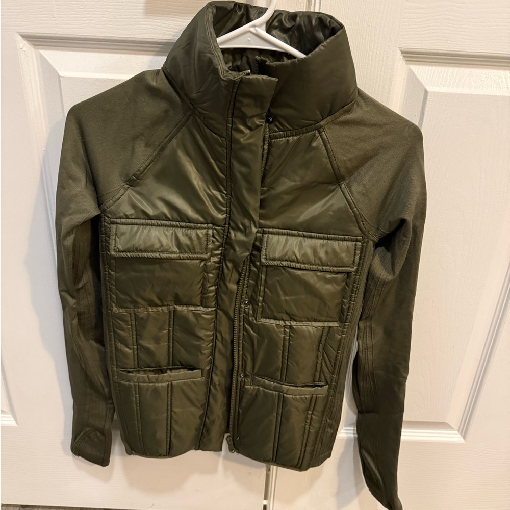 Zella Khaki Utility Jacket